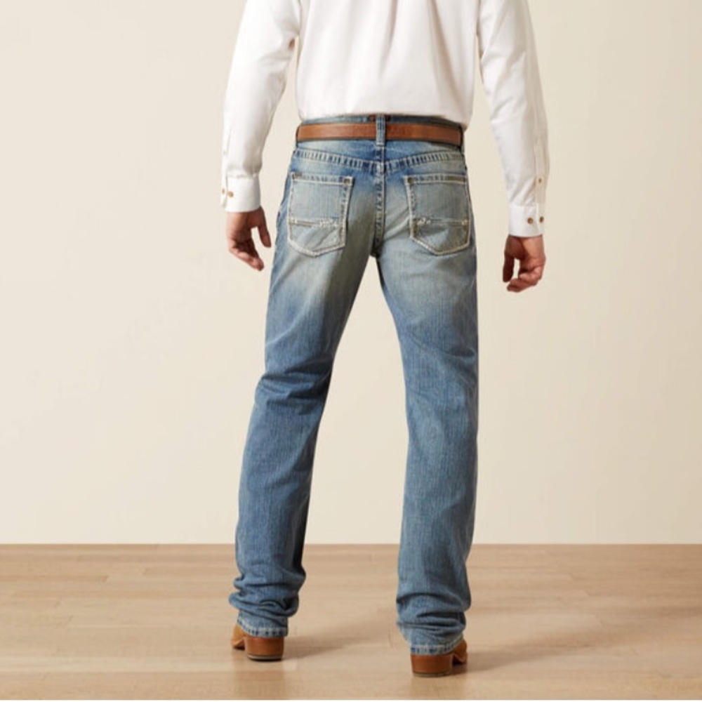 Ariat •34/32• M2 Relaxed Stirling Stretch Boot Cut Jean Shasta - Picture 2 of 12
